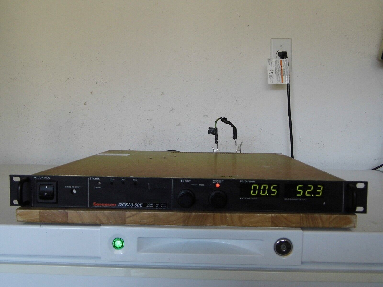 SORENSEN DCS20-50E M85 DC Power Supply SORENSEN DCS20-50E M85 DC Power Supply